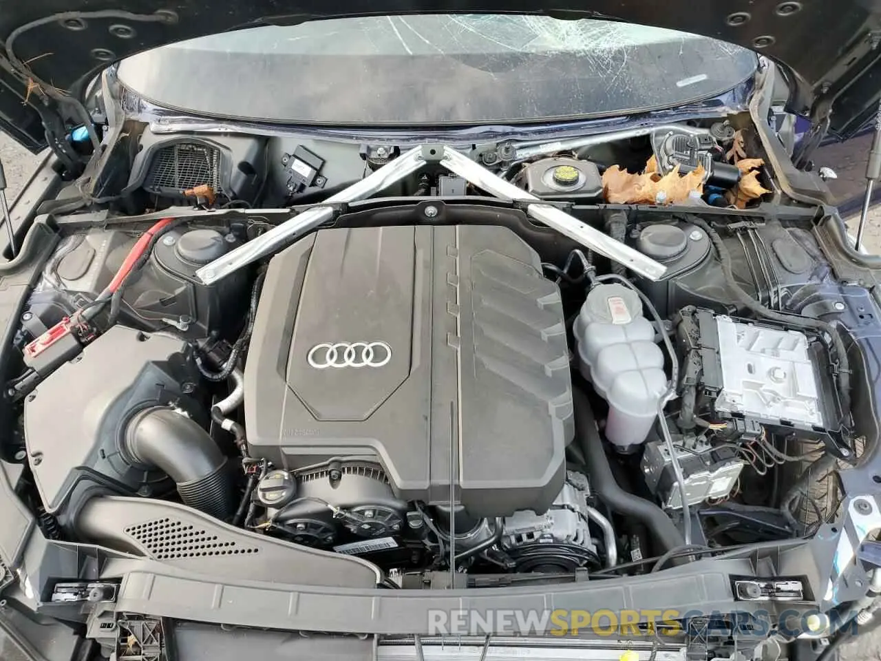 11 fotografías del automóvil dañado WAUFACF51PA061709 AUDI A5 2023