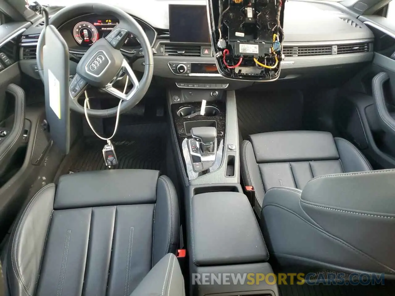 8 fotografías del automóvil dañado WAUFACF51PA061709 AUDI A5 2023
