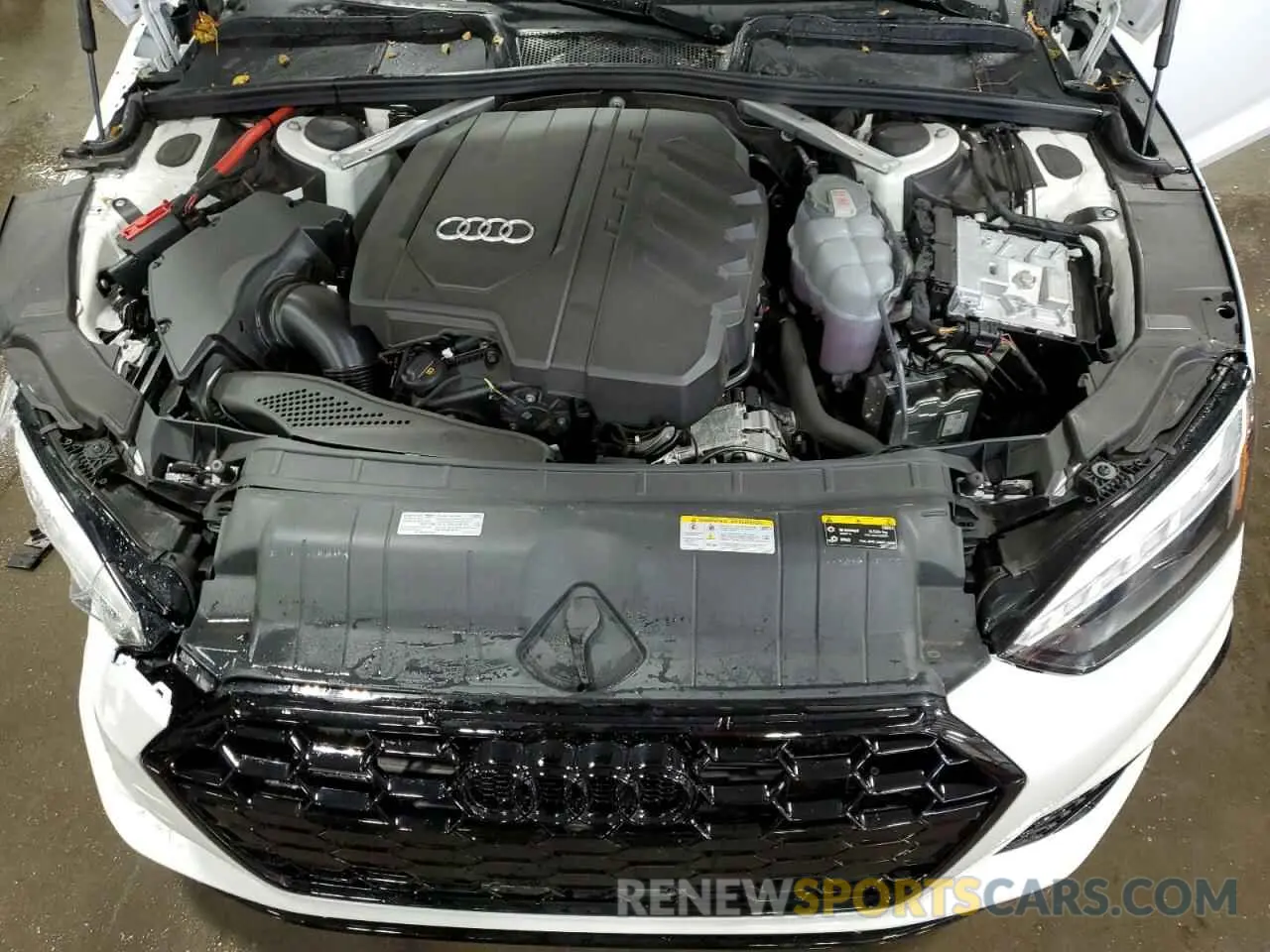 11 fotografías del automóvil dañado WAUFACF53PA046905 AUDI A5 2023