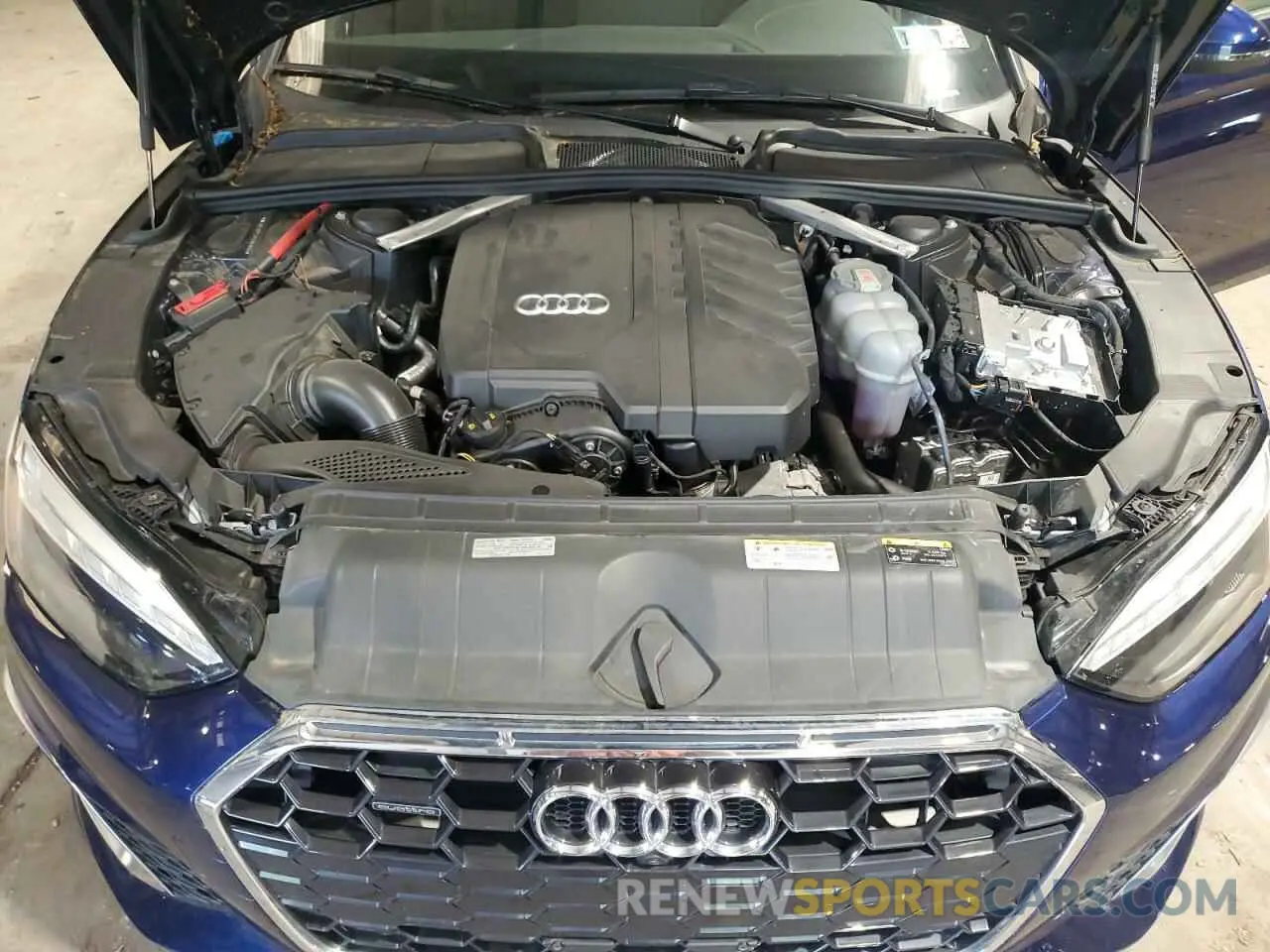 11 fotografías del automóvil dañado WAUFACF53PA061694 AUDI A5 2023