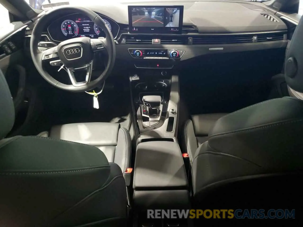 8 fotografías del automóvil dañado WAUFACF53PA061694 AUDI A5 2023