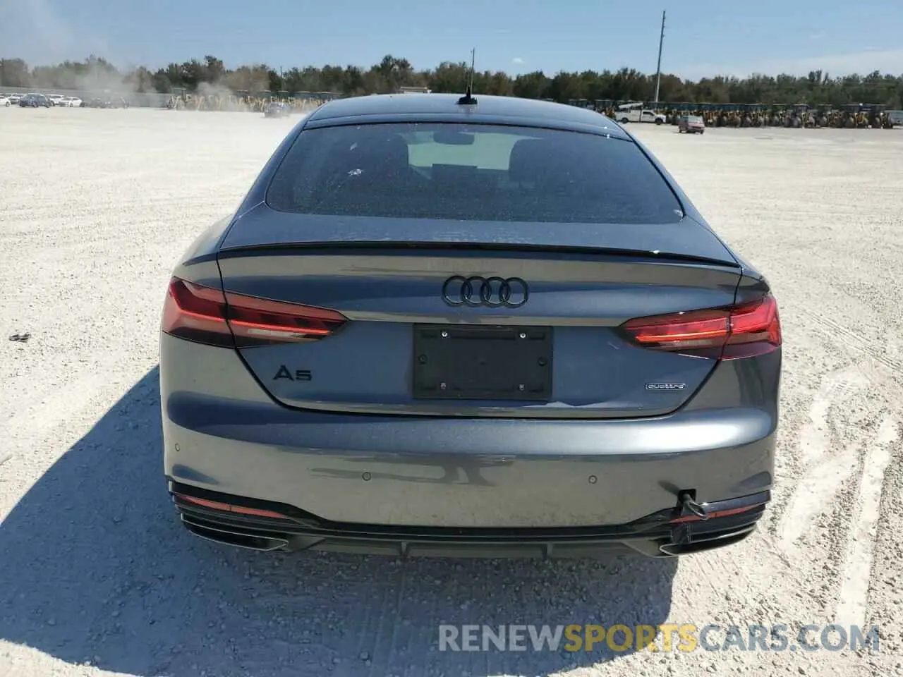 6 fotografías del automóvil dañado WAUFACF54PA044080 AUDI A5 2023