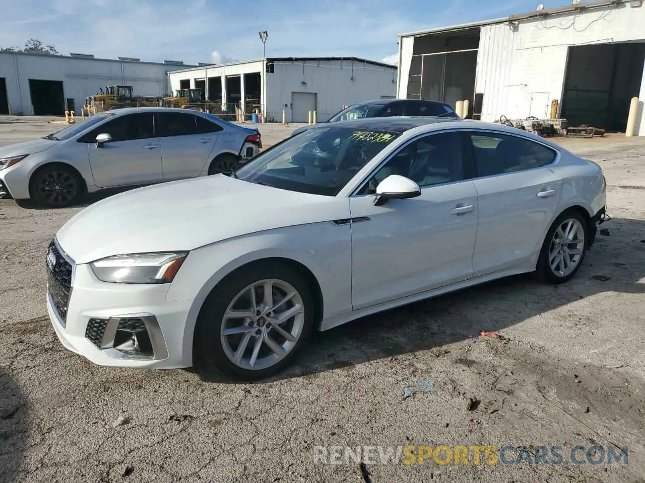 1 fotografías del automóvil dañado WAUFACF54PA049943 AUDI A5 2023