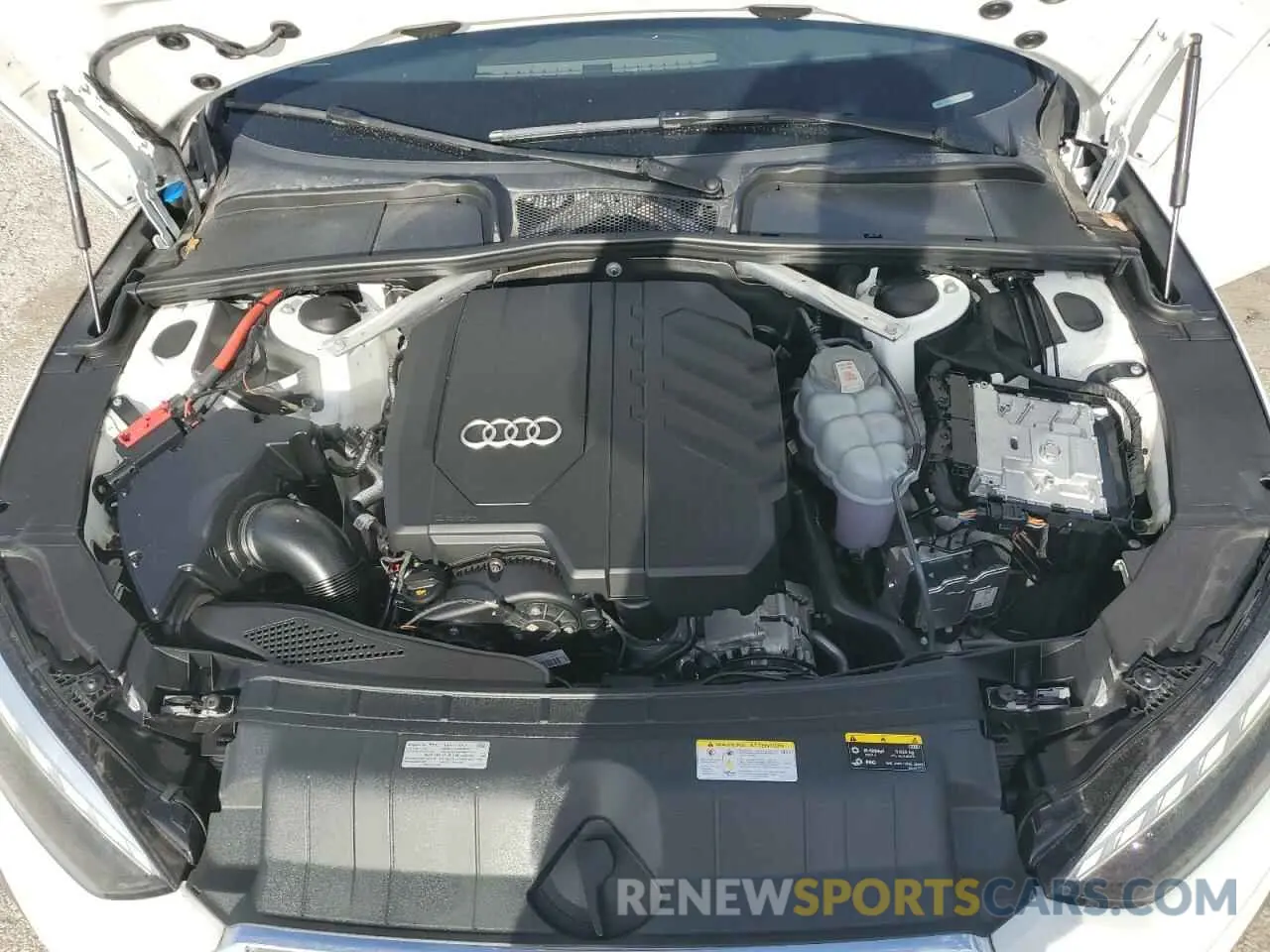 11 fotografías del automóvil dañado WAUFACF54PA049943 AUDI A5 2023