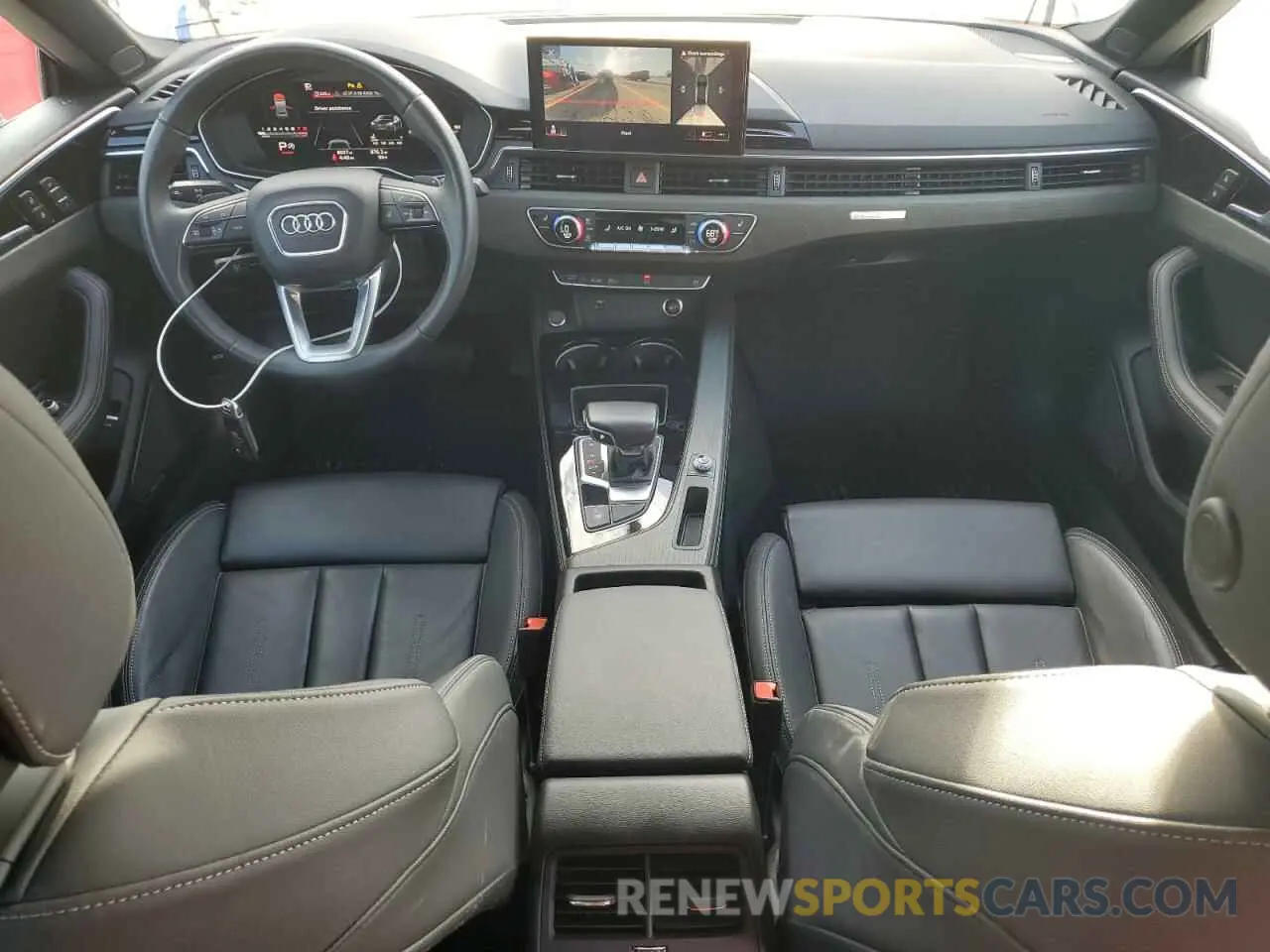 8 fotografías del automóvil dañado WAUFACF54PA049943 AUDI A5 2023