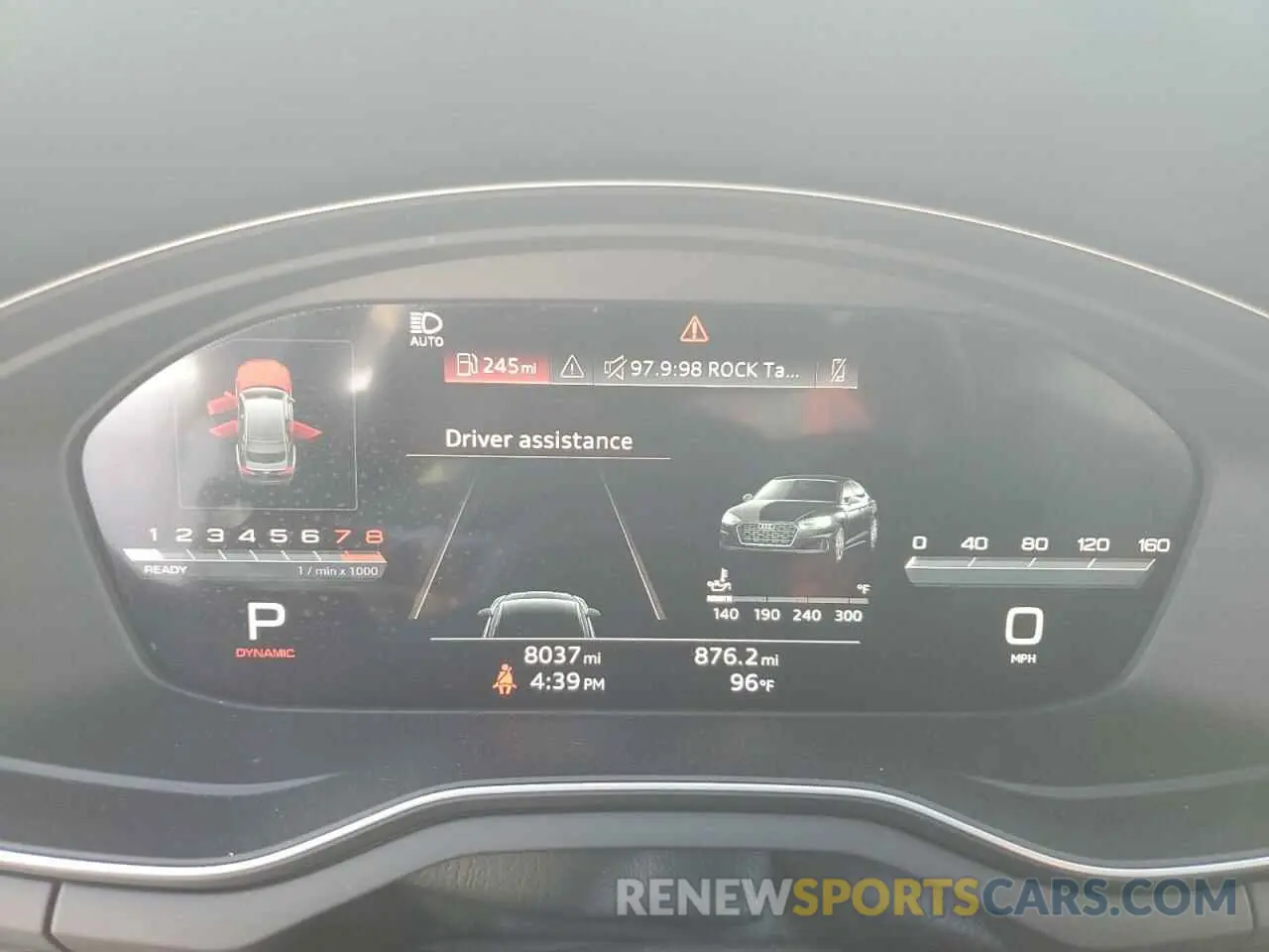 9 fotografías del automóvil dañado WAUFACF54PA049943 AUDI A5 2023