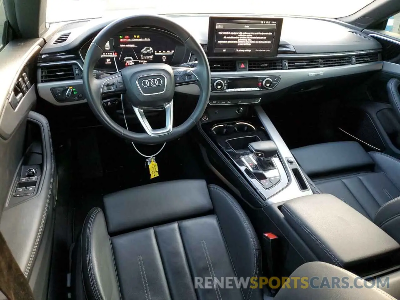 8 fotografías del automóvil dañado WAUFACF55PA008074 AUDI A5 2023