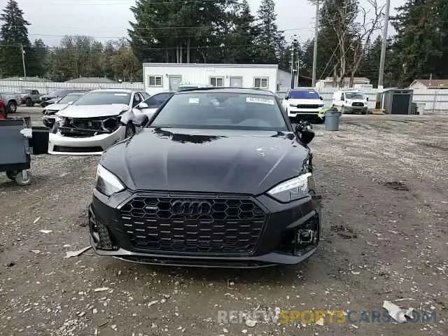 11 fotografías del automóvil dañado WAUFACF55PA019396 AUDI A5 2023