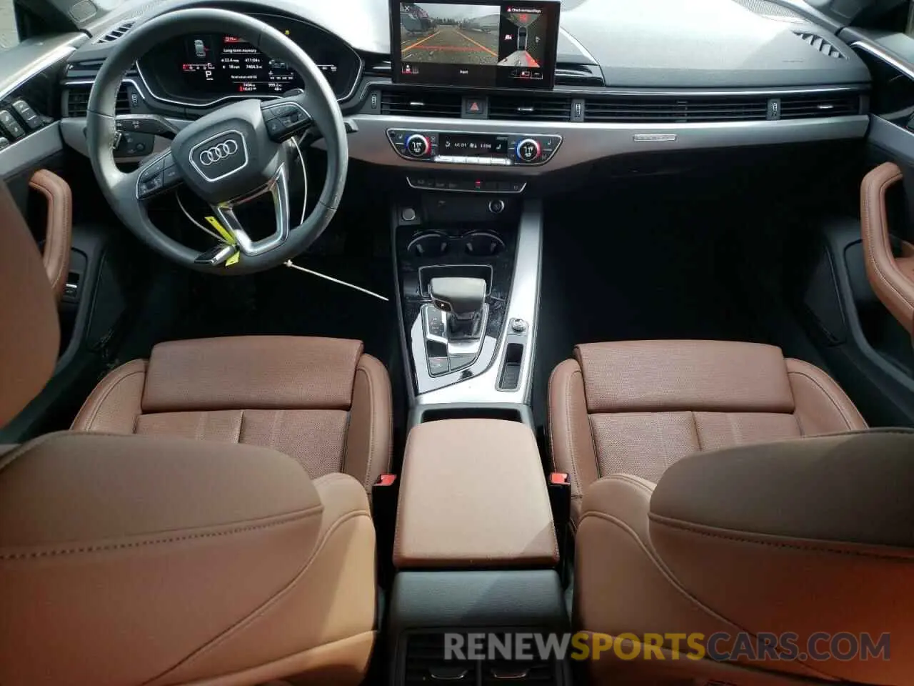 8 fotografías del automóvil dañado WAUFACF55PA019396 AUDI A5 2023