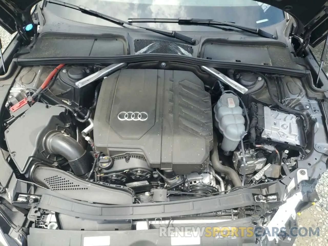 11 fotografías del automóvil dañado WAUFACF55PA055301 AUDI A5 2023