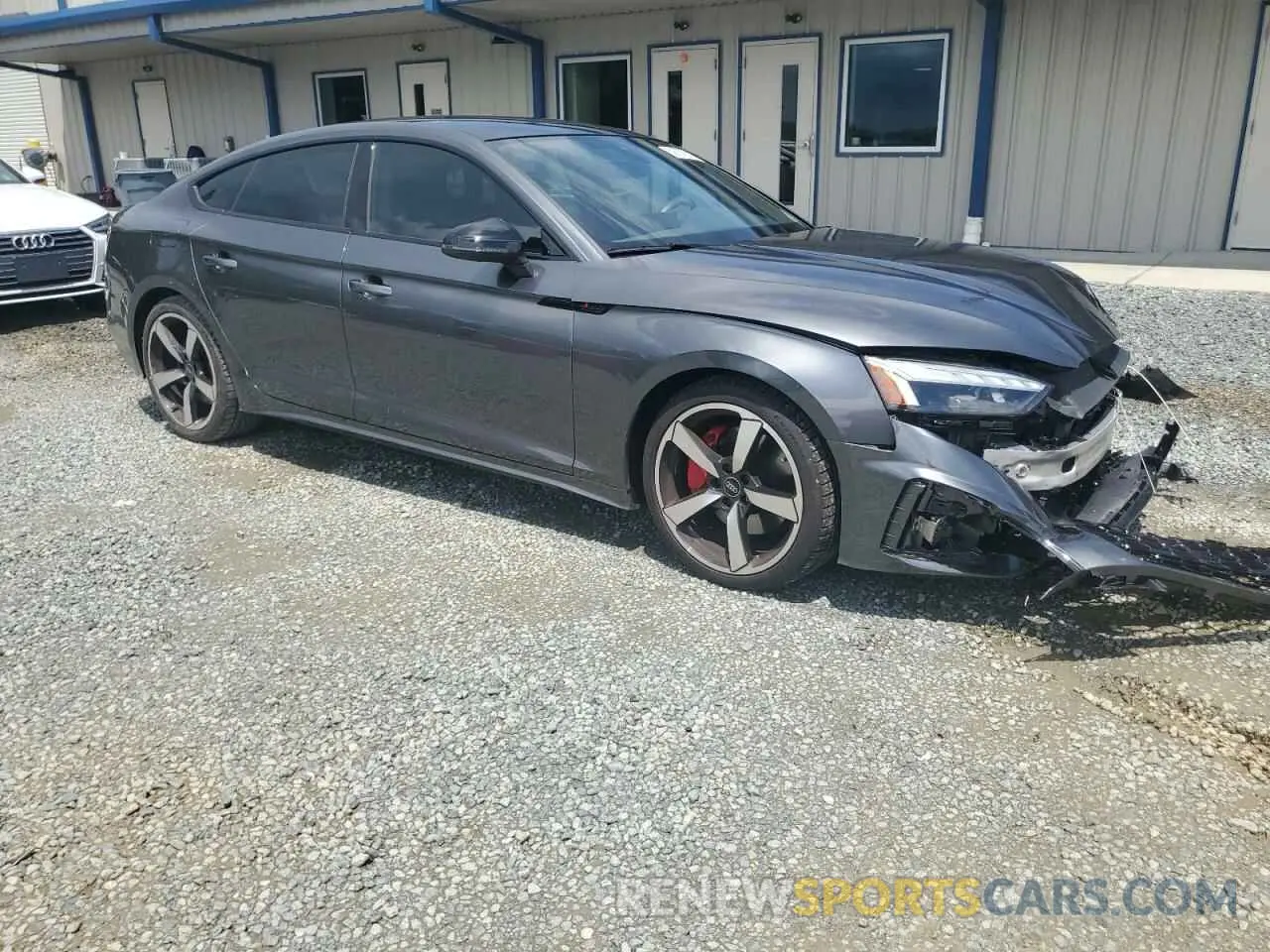 4 fotografías del automóvil dañado WAUFACF55PA055301 AUDI A5 2023
