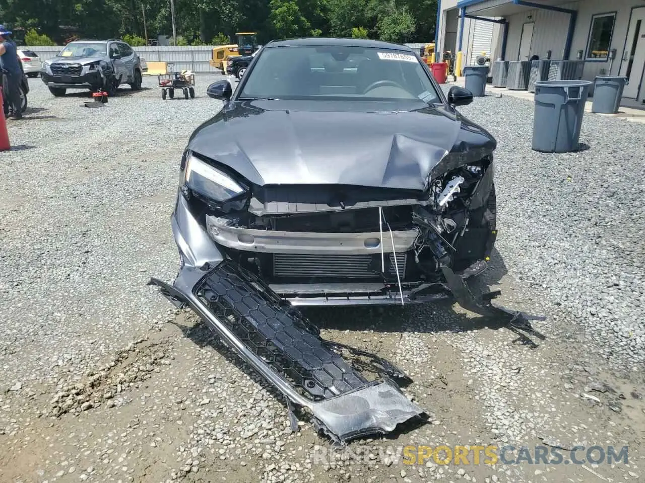 5 fotografías del automóvil dañado WAUFACF55PA055301 AUDI A5 2023