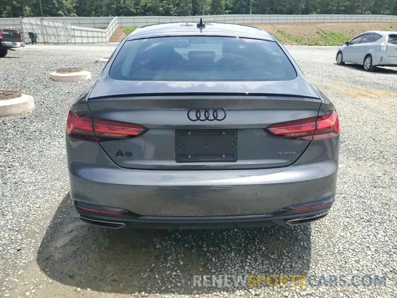 6 fotografías del automóvil dañado WAUFACF55PA055301 AUDI A5 2023