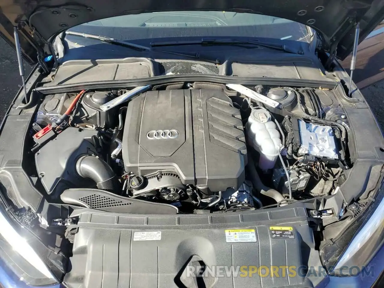 11 fotografías del automóvil dañado WAUFACF55PA060496 AUDI A5 2023