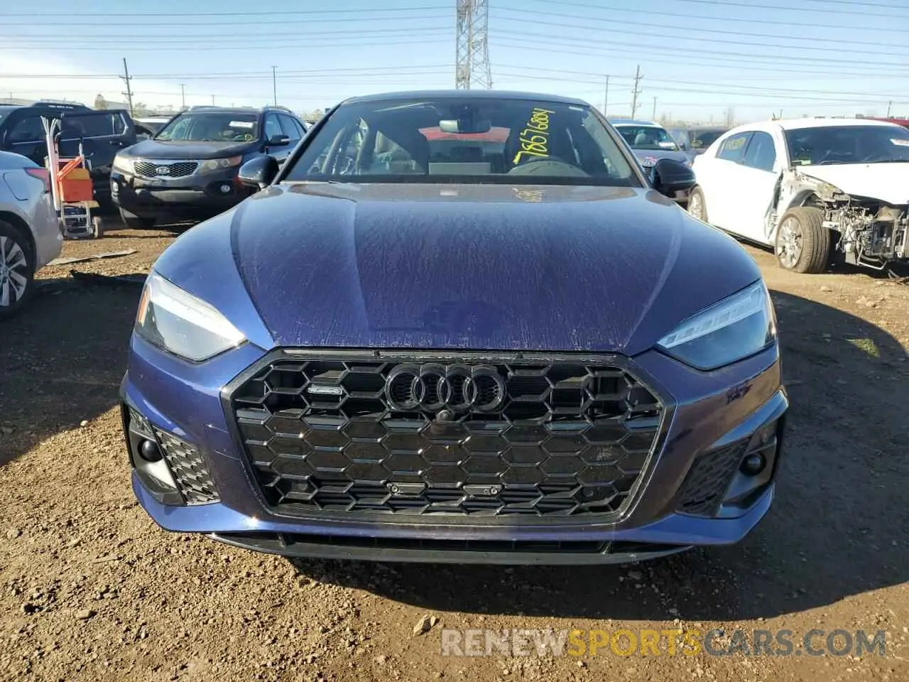 5 fotografías del automóvil dañado WAUFACF55PA060496 AUDI A5 2023