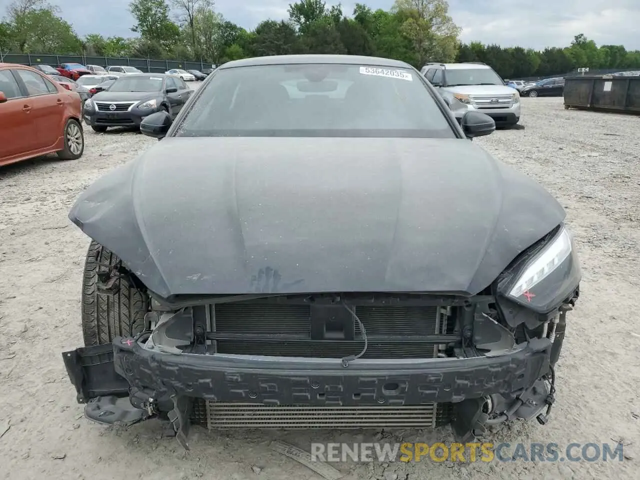 5 fotografías del automóvil dañado WAUFACF56PA040015 AUDI A5 2023