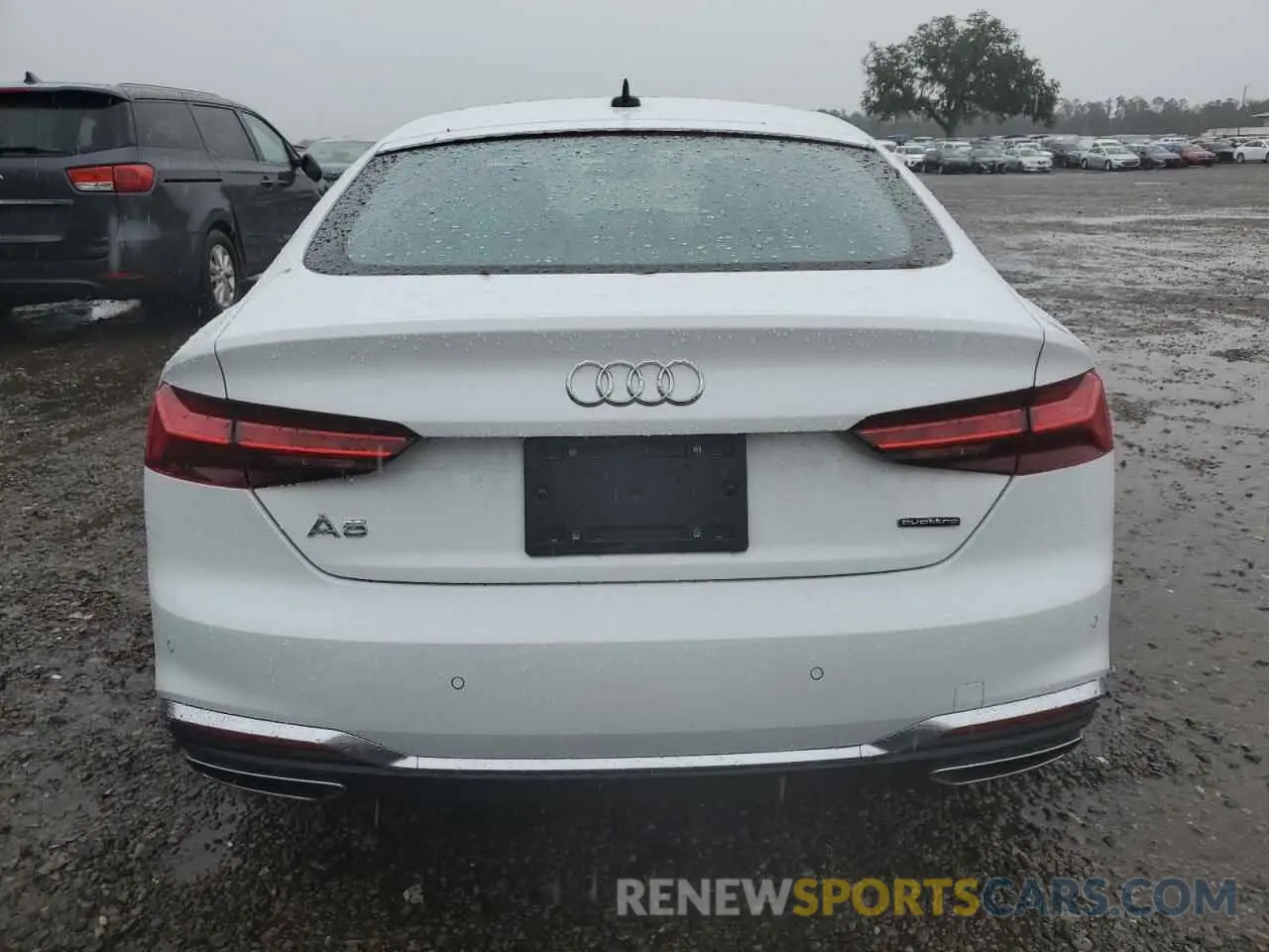 6 fotografías del automóvil dañado WAUFACF56PA044193 AUDI A5 2023