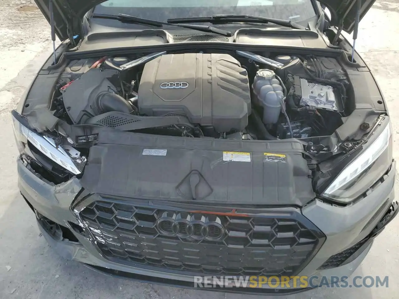 13 fotografías del automóvil dañado WAUFACF57PA009307 AUDI A5 2023