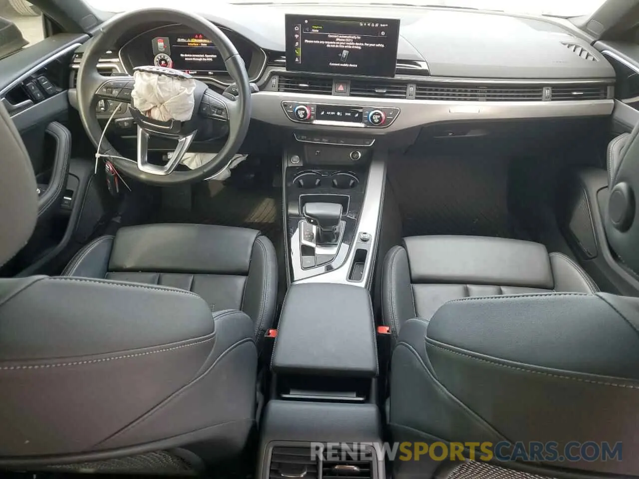 8 fotografías del automóvil dañado WAUFACF57PA009307 AUDI A5 2023