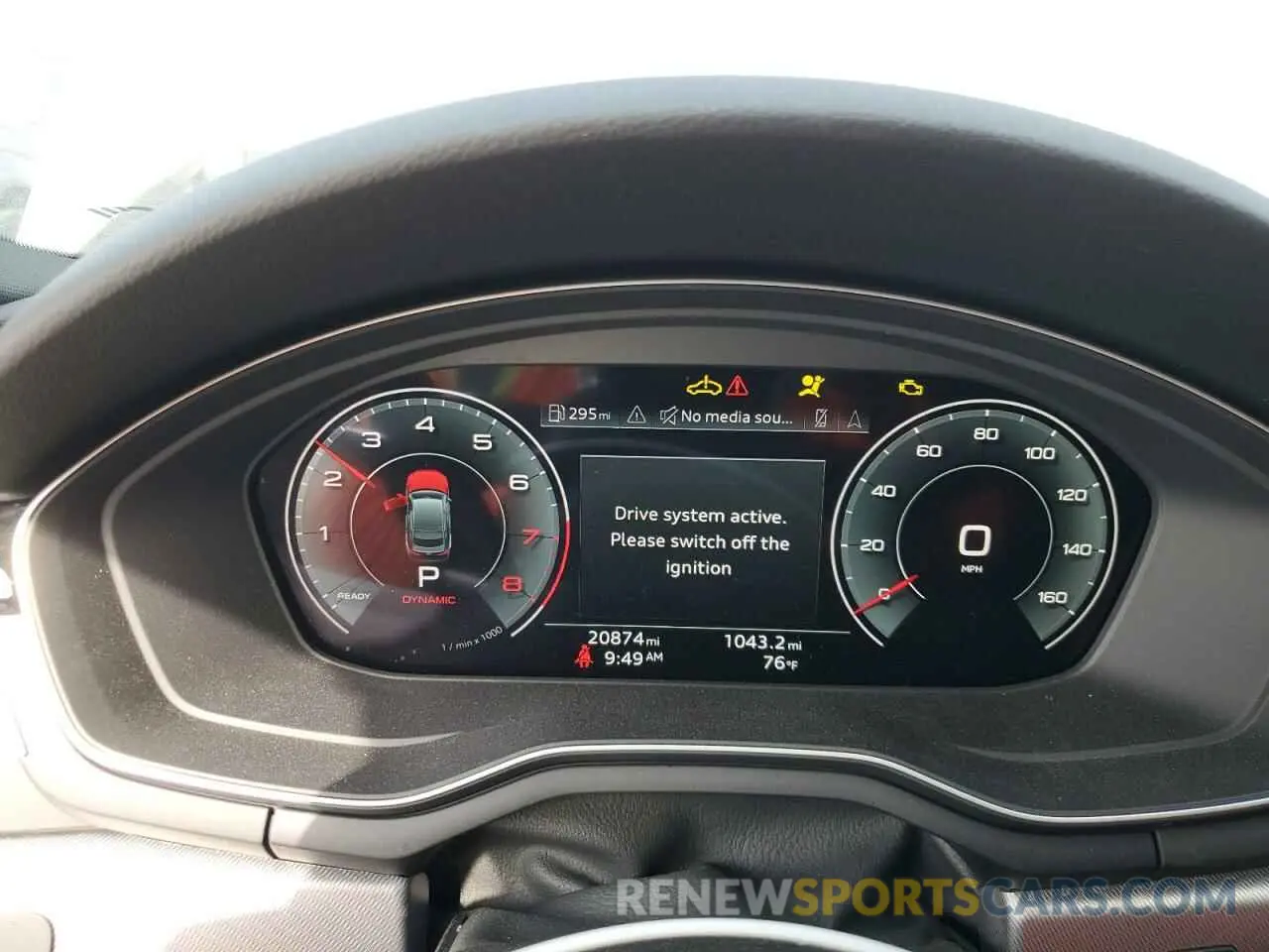 9 fotografías del automóvil dañado WAUFACF57PA009307 AUDI A5 2023