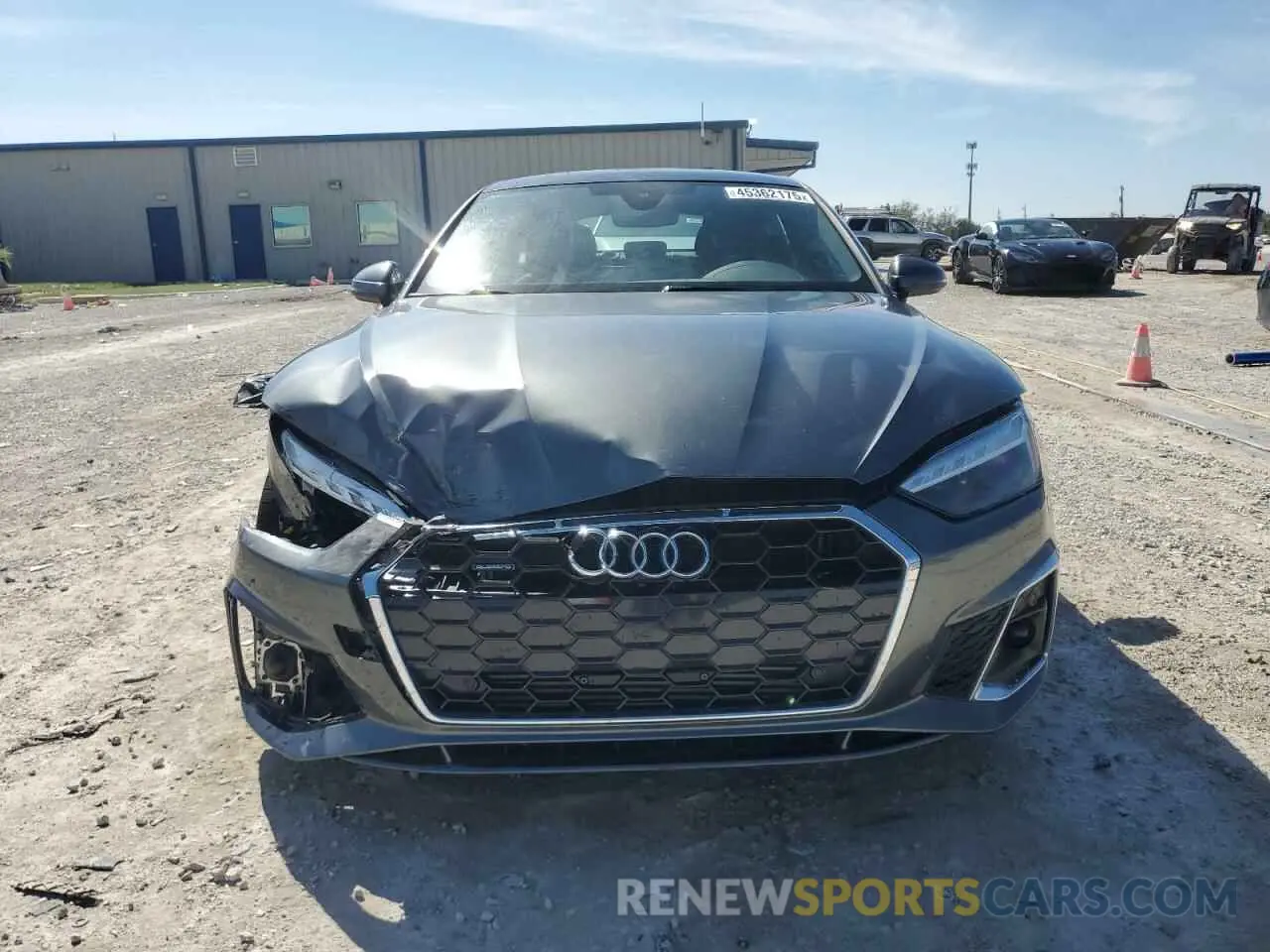 5 fotografías del automóvil dañado WAUFACF57PA012031 AUDI A5 2023