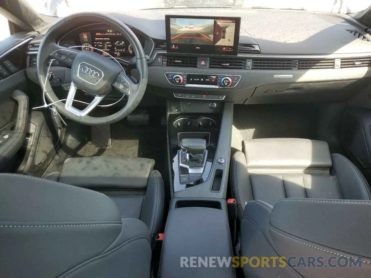 8 fotografías del automóvil dañado WAUFACF57PA012031 AUDI A5 2023