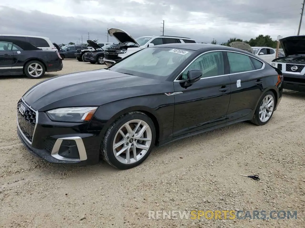 1 fotografías del automóvil dañado WAUFACF57PA024860 AUDI A5 2023
