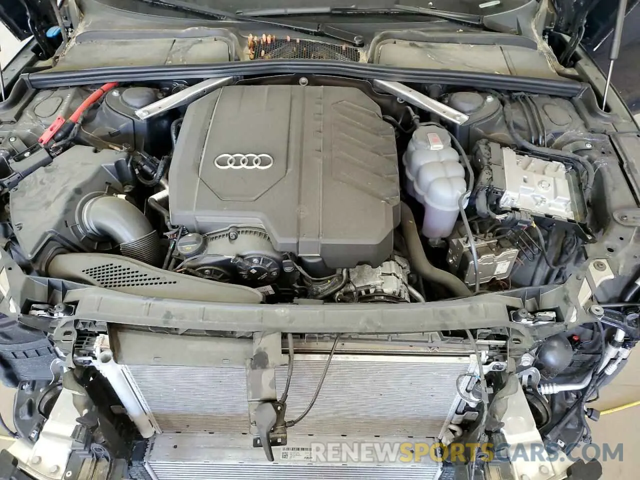11 fotografías del automóvil dañado WAUFACF58PA029856 AUDI A5 2023