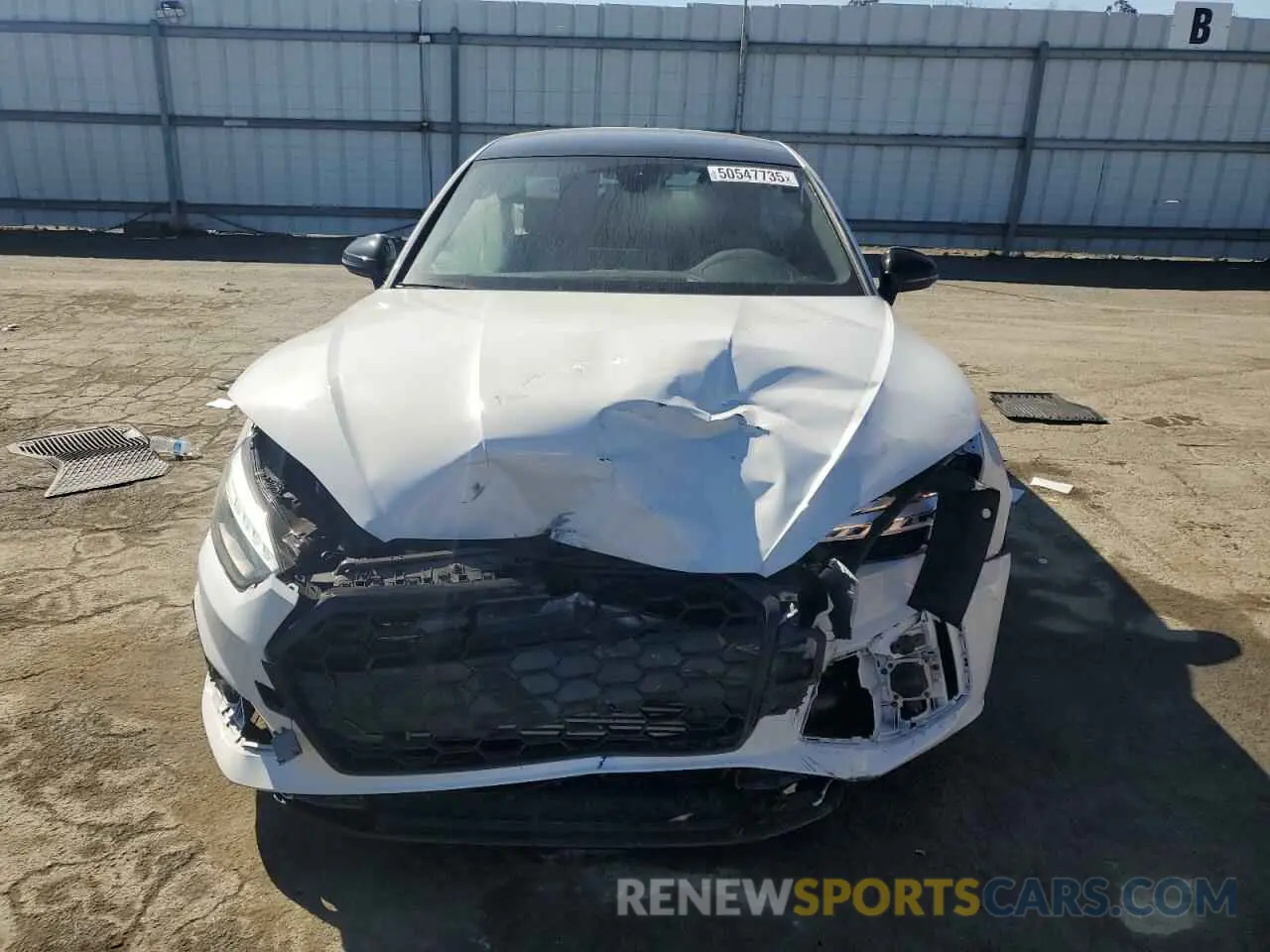5 fotografías del automóvil dañado WAUFACF59PA063160 AUDI A5 2023