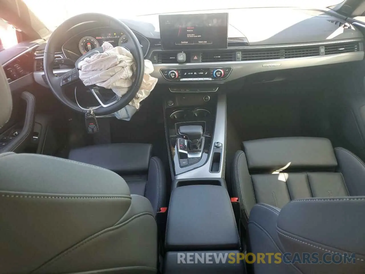 8 fotografías del automóvil dañado WAUFACF59PA063160 AUDI A5 2023