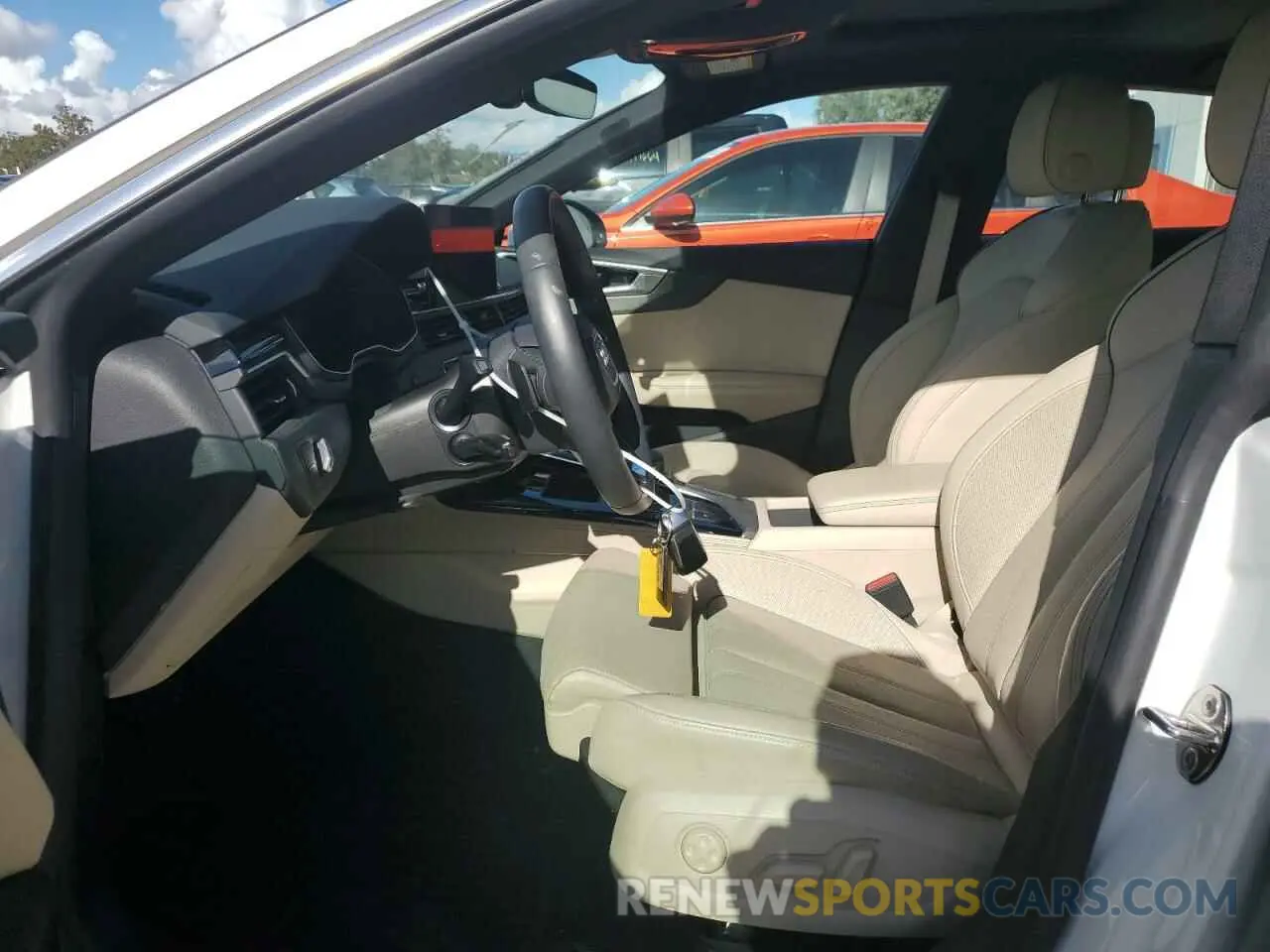 7 fotografías del automóvil dañado WAUFACF5XPA040132 AUDI A5 2023