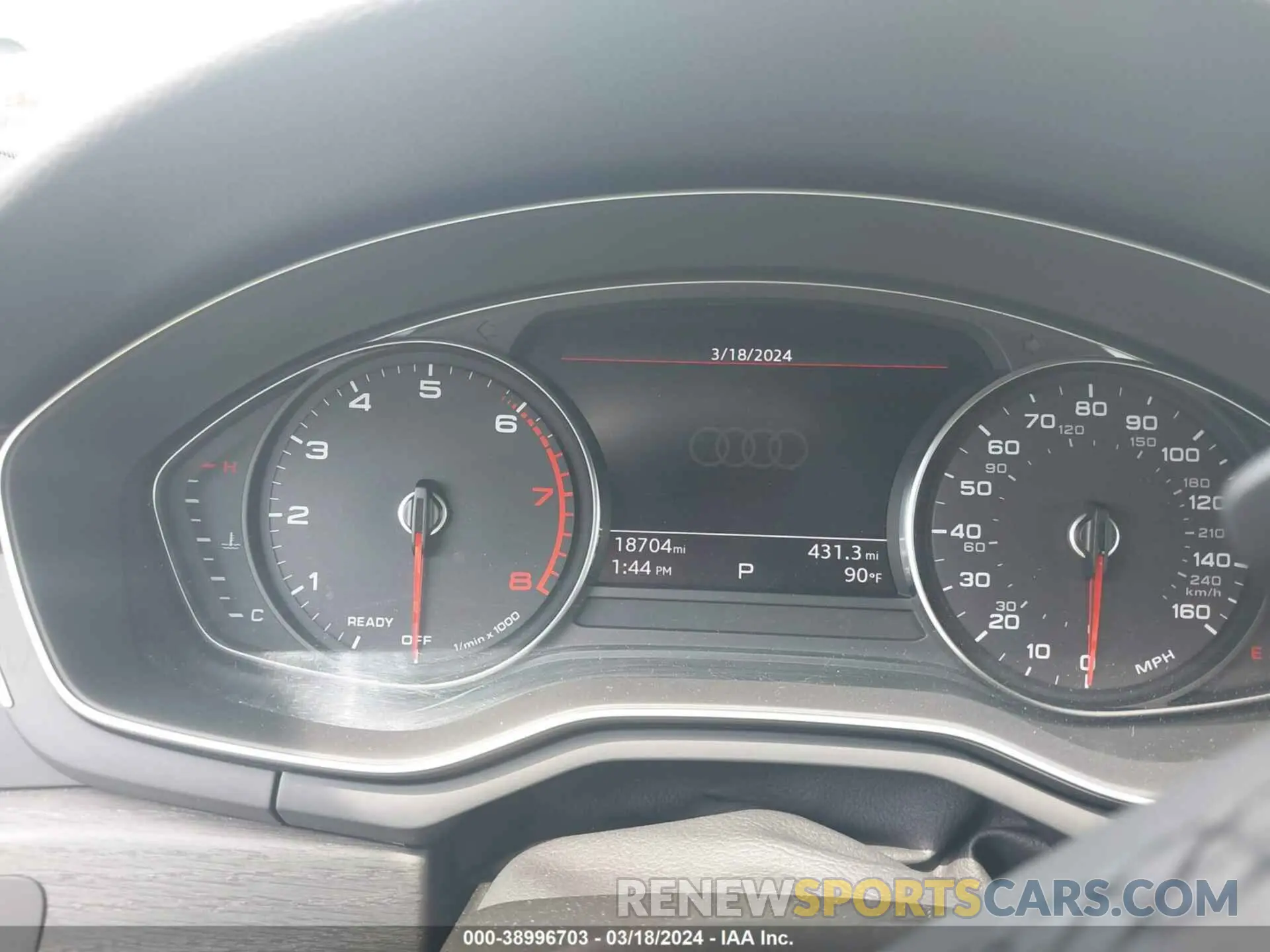 7 fotografías del automóvil dañado WAUSAAF59PA016696 AUDI A5 2023