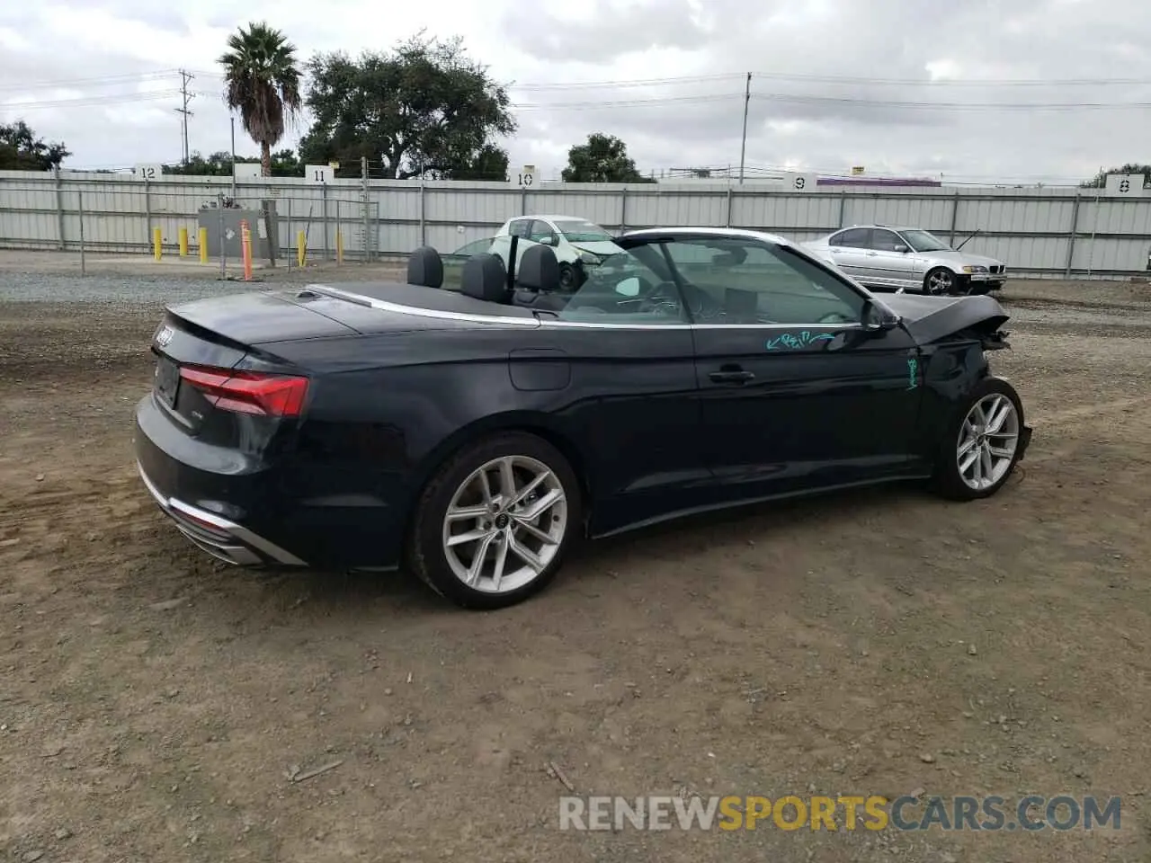 3 fotografías del automóvil dañado WAU3AGF51RN002665 AUDI A5 2024