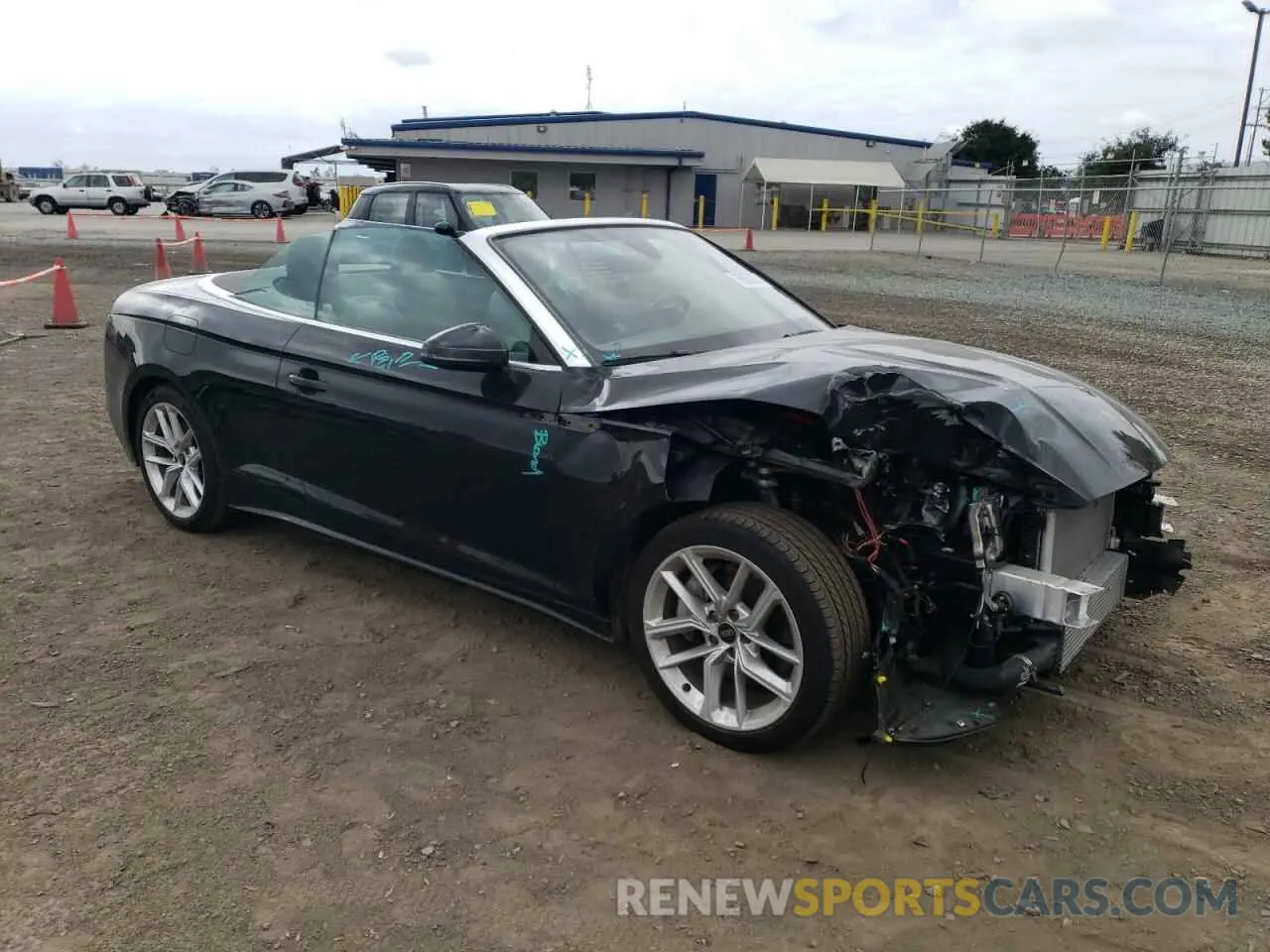 4 fotografías del automóvil dañado WAU3AGF51RN002665 AUDI A5 2024