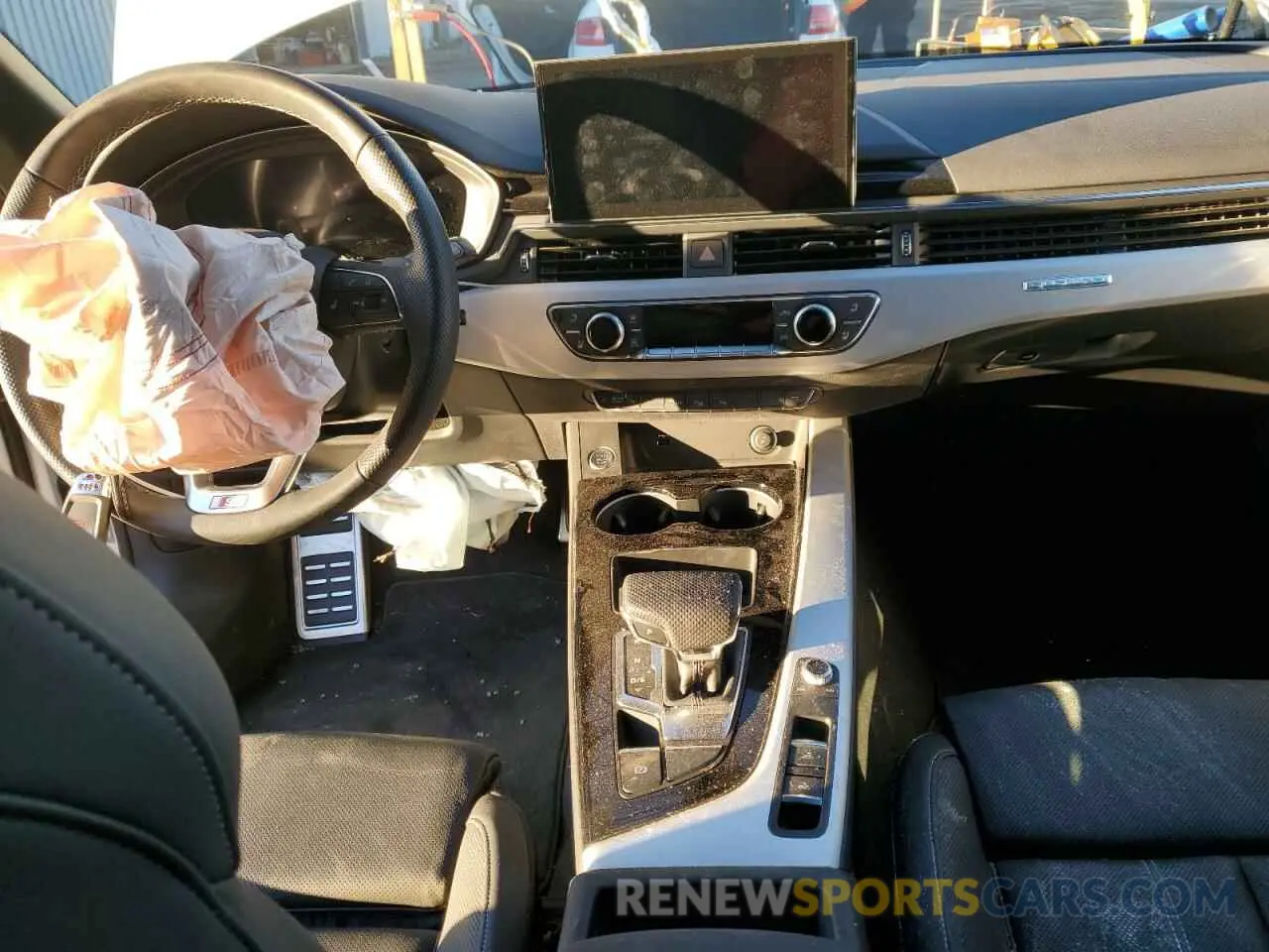 8 fotografías del automóvil dañado WAU3AGF52RN007129 AUDI A5 2024