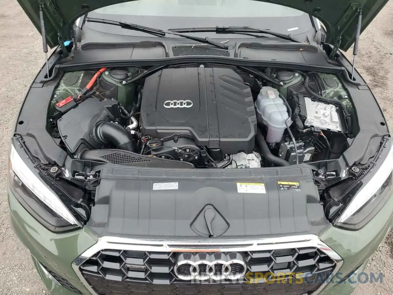 11 fotografías del automóvil dañado WAU4AGF5XRN001373 AUDI A5 2024