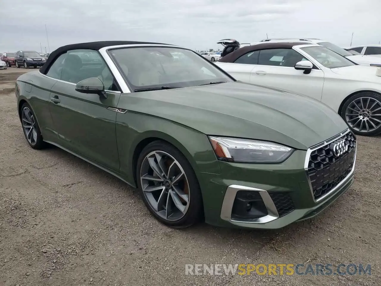 4 fotografías del automóvil dañado WAU4AGF5XRN001373 AUDI A5 2024
