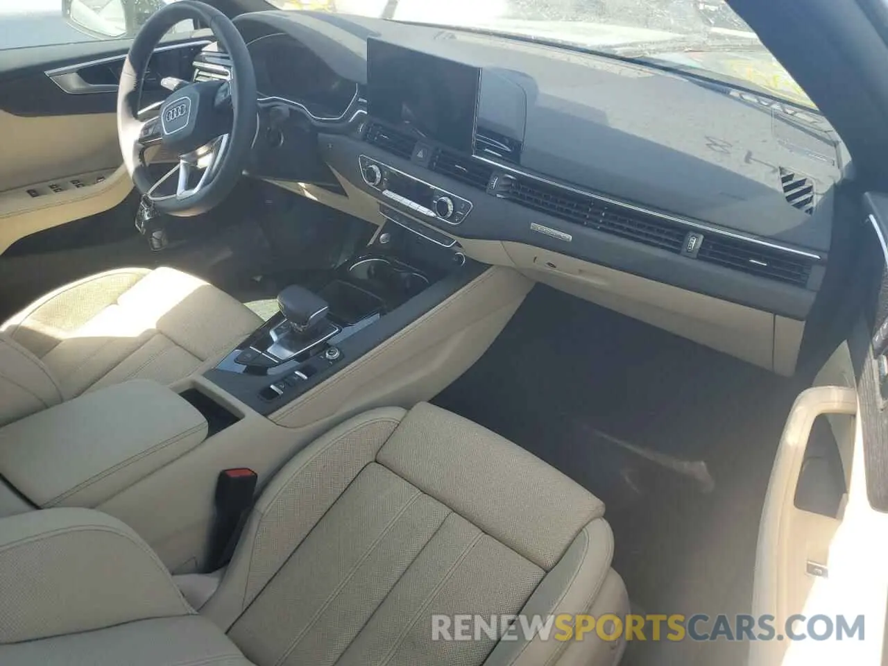 8 fotografías del automóvil dañado WAU4AGF5XRN001373 AUDI A5 2024