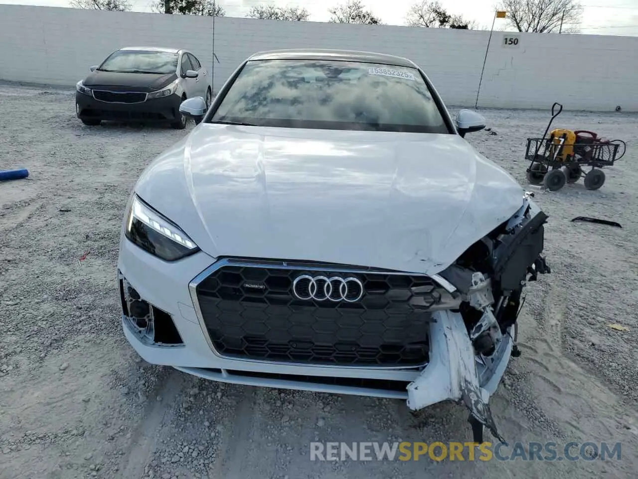 5 fotografías del automóvil dañado WAUDACF50RA078883 AUDI A5 2024
