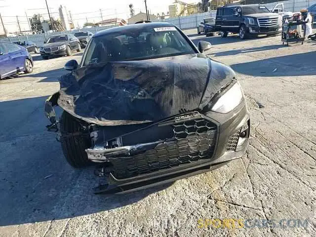 10 fotografías del automóvil dañado WAUDACF50RA092458 AUDI A5 2024