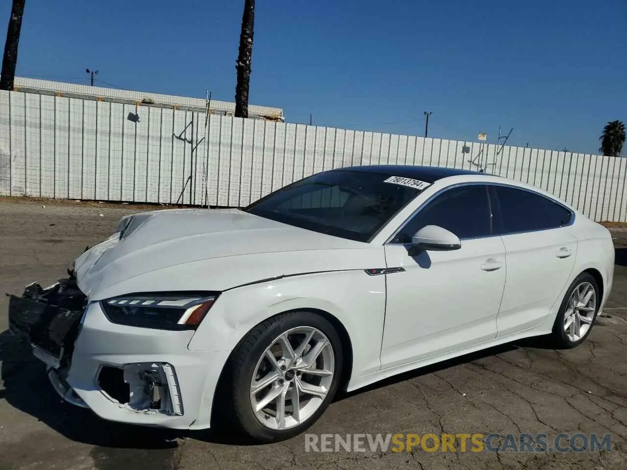 1 fotografías del automóvil dañado WAUDACF51RA014240 AUDI A5 2024