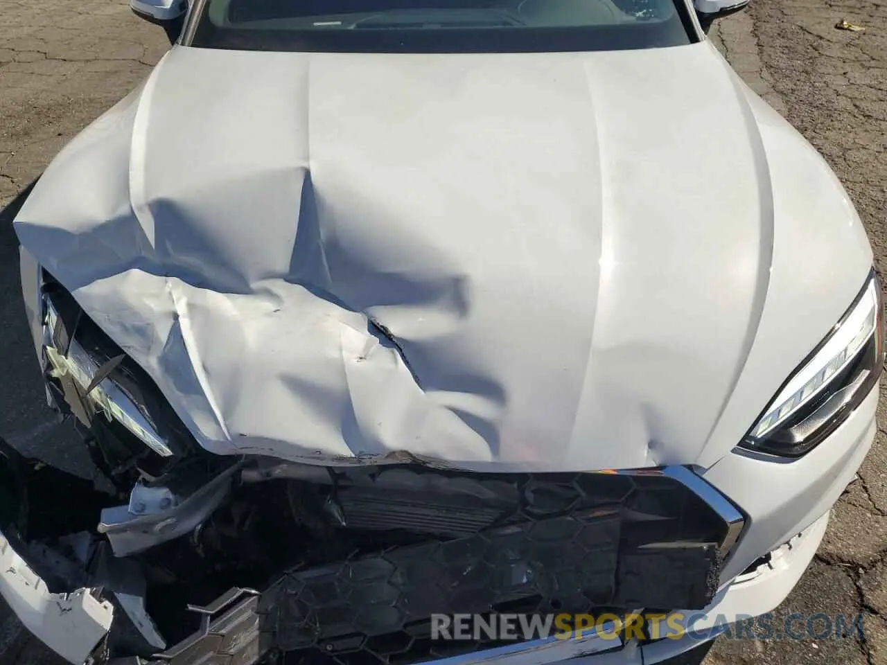 11 fotografías del automóvil dañado WAUDACF51RA014240 AUDI A5 2024