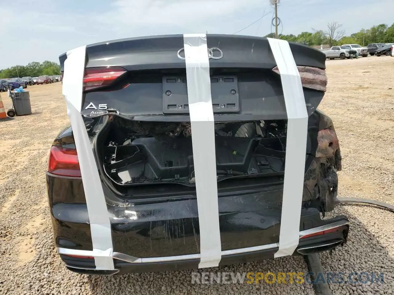 6 fotografías del automóvil dañado WAUDACF51RA032172 AUDI A5 2024