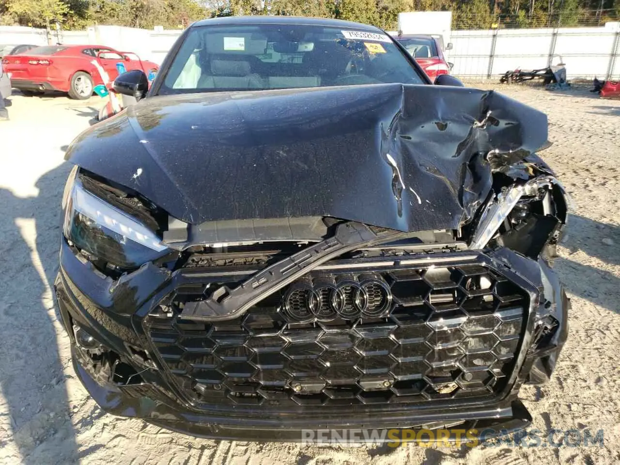 5 fotografías del automóvil dañado WAUDACF51RA090105 AUDI A5 2024