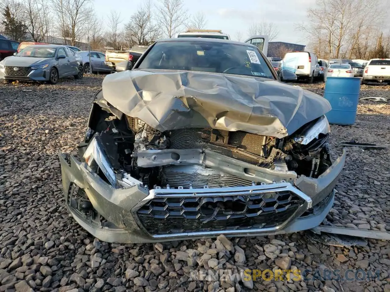 5 fotografías del automóvil dañado WAUDACF57RA048442 AUDI A5 2024