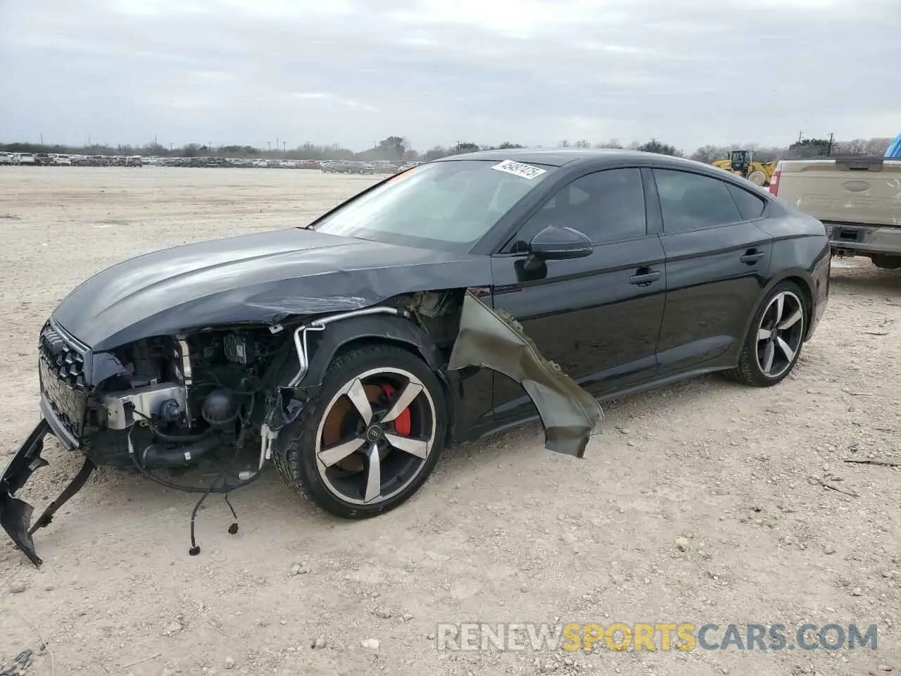 1 fotografías del automóvil dañado WAUEACF51RA020141 AUDI A5 2024