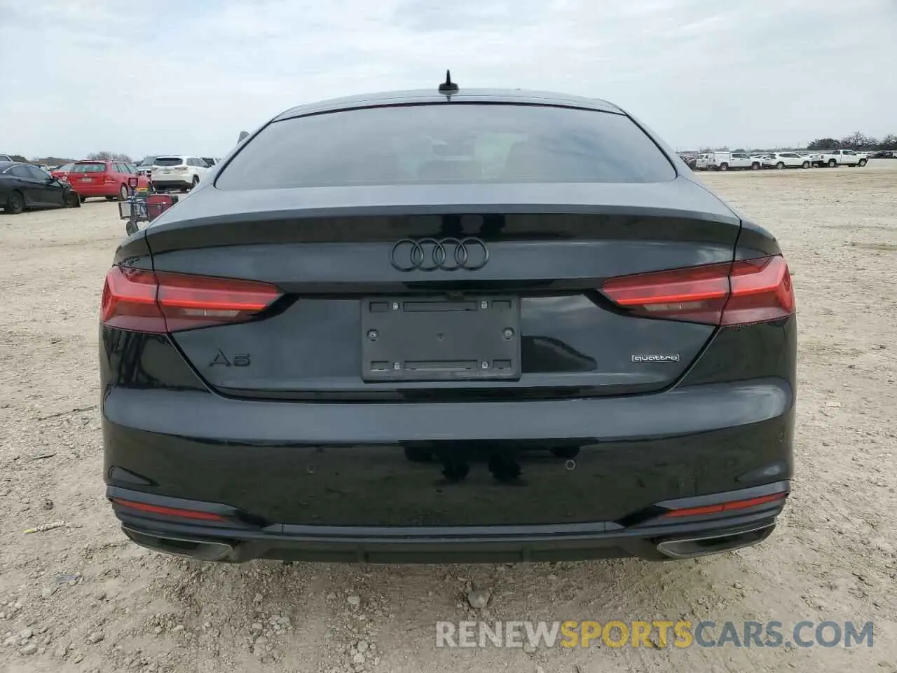 6 fotografías del automóvil dañado WAUEACF51RA020141 AUDI A5 2024