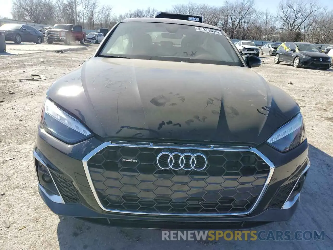 5 fotografías del automóvil dañado WAUFACF51RA019446 AUDI A5 2024