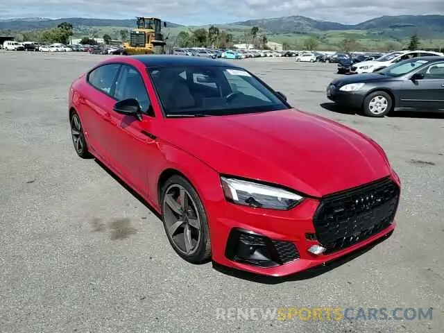 10 fotografías del automóvil dañado WAUFACF53RA002437 AUDI A5 2024