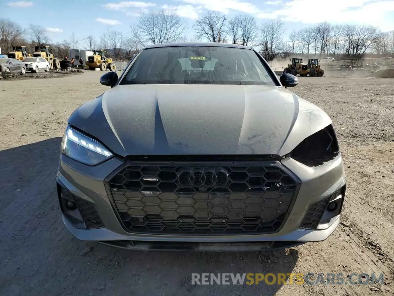 5 fotografías del automóvil dañado WAUFACF56RA053303 AUDI A5 2024